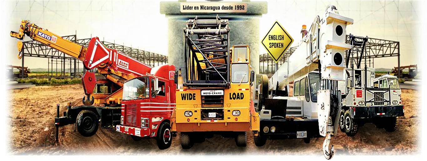 Crane operation in Nicaragua